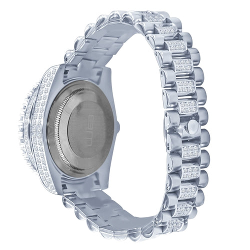 Signature Ice Steel CZ Watch | 530301