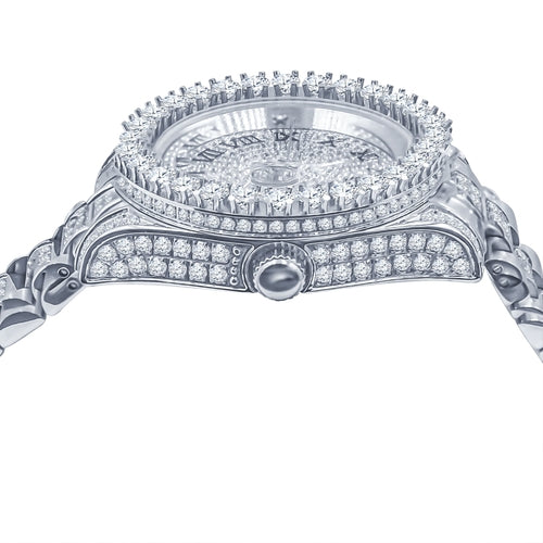 Signature Ice Steel CZ Watch | 530301