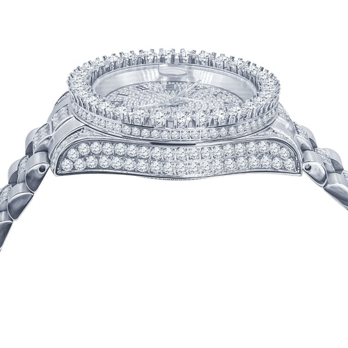 Signature Ice Steel CZ Watch | 530301