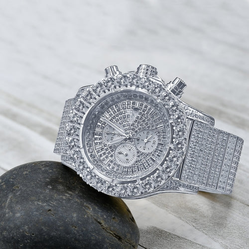 Signature Ice Steel CZ Watch | 530301