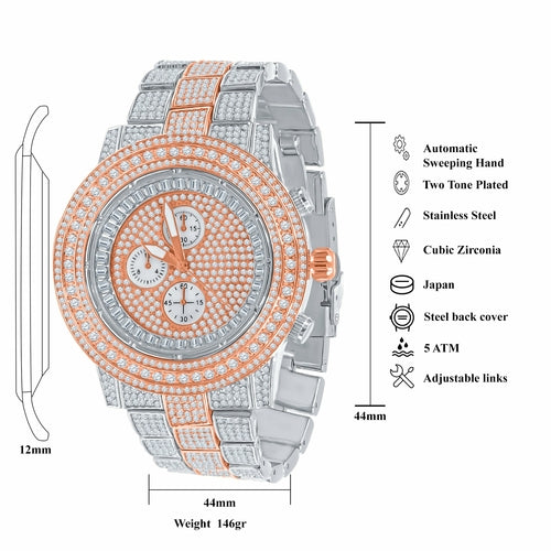Signature Ice COMELY HIP HOP METAL WATCH | 5627618