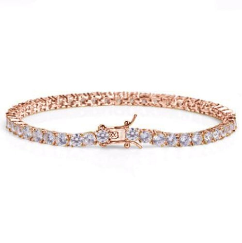 Signature Ice 4MM One Row Tennis Bracelet | 960545