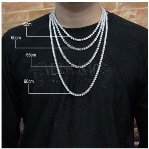 Signature Ice 4 MM One Row Tennis Chain | 960011