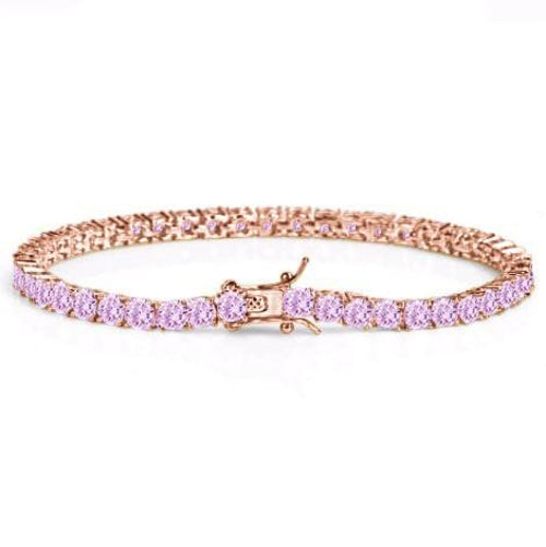 Signature Ice 4MM One Row Tennis Bracelet | 960545