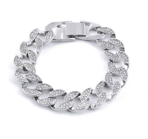 Signature Ice BM 8 MM Cuban Bracelet | 970751