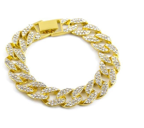 Signature Ice 13MM Cuban Bracelet | 970482