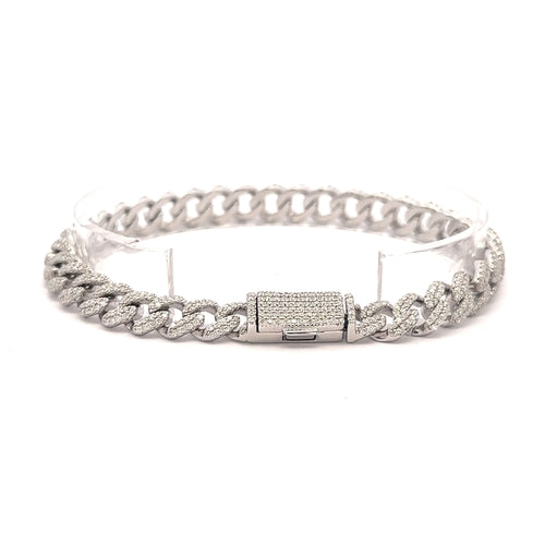 Signature Ice 8MM CUBAN BRACELET | 963571