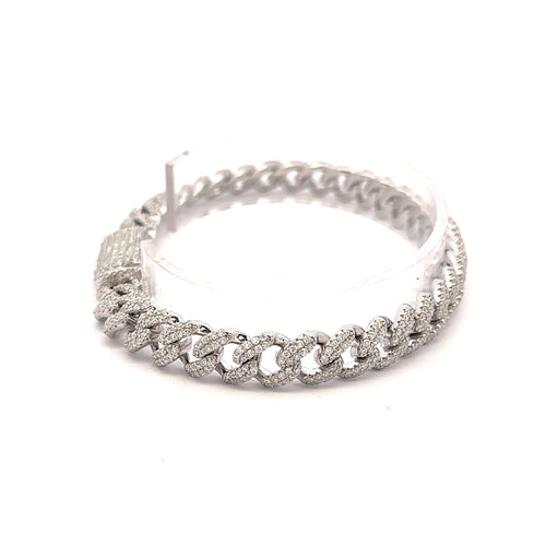 Signature Ice 8MM CUBAN BRACELET | 963571
