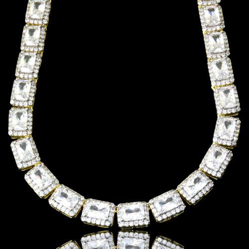 Signature Ice Square Tennis Chain | 962202
