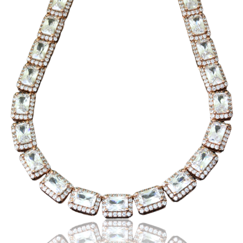 Signature Ice Square Tennis Chain | 962202