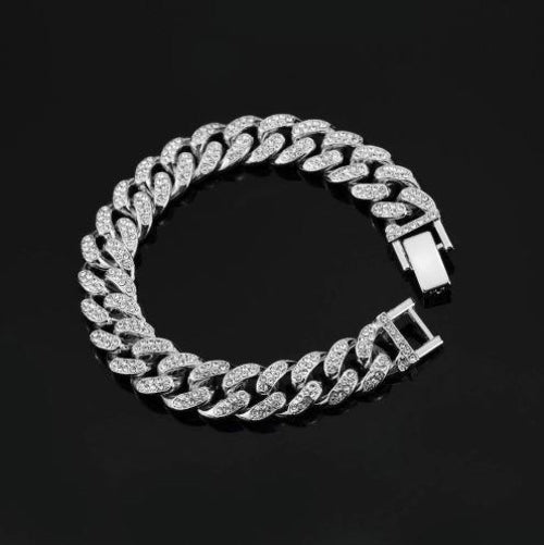 Signature Ice BM 8 MM Cuban Bracelet | 970751