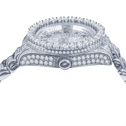 Signature Ice Steel CZ Watch | 530301