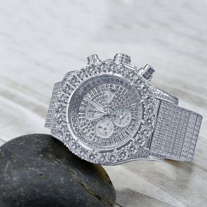 Signature Ice Steel CZ Watch | 530301