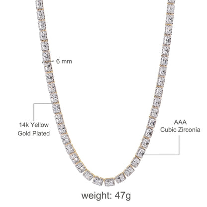 Signature Ice Square Tennis Chain | 962202
