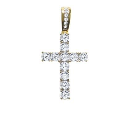 Signature Ice 3MM Tennis CZ Cross | 912721