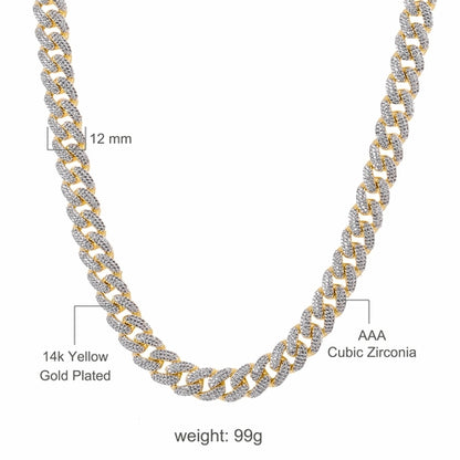 Signature Ice 12MM Cuban Chain | 961752