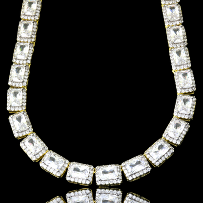 Signature Ice Square Tennis Chain | 962202