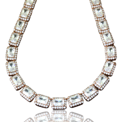 Signature Ice Square Tennis Chain | 962202