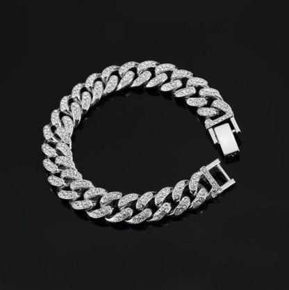 Signature Ice BM 8 MM Cuban Bracelet | 970751